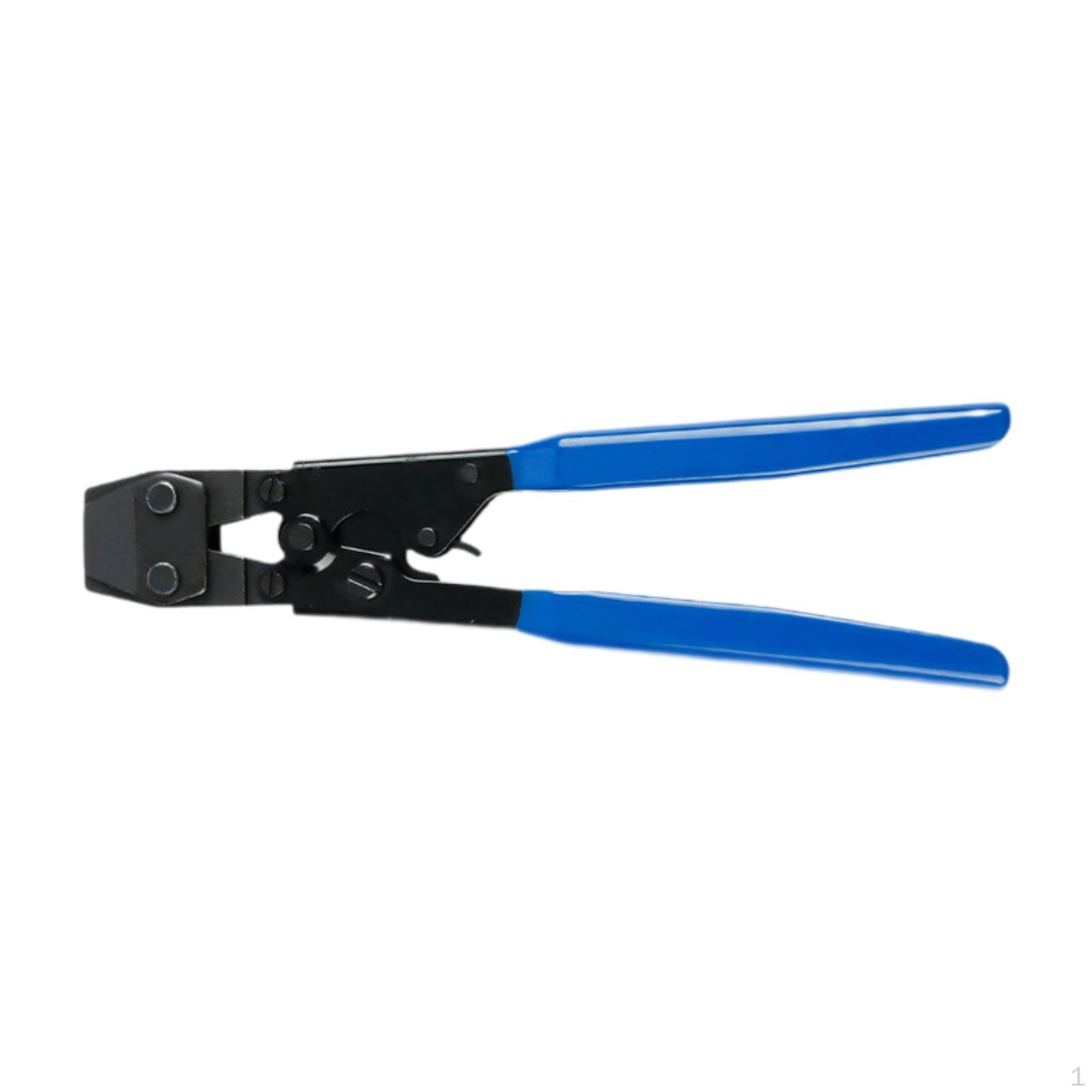 Crimping Pliers, Hose Clamp Ergonomic PP Steel Handle, Suitable for Automotive синий