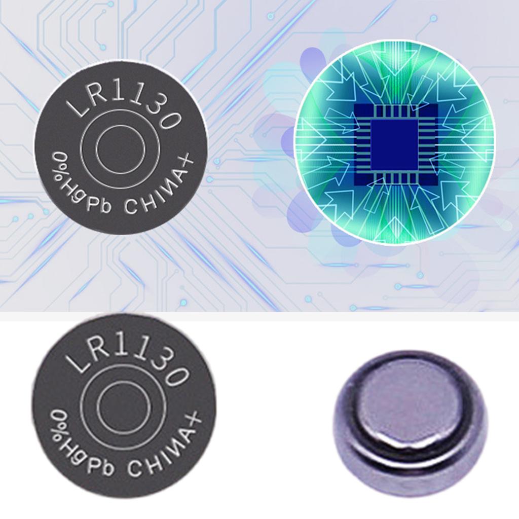10Pcs LR1130 AG10 LR54 389 189 Battery 1.5V Button Cell Battery Replacement for Toys Watches Electronic Devices