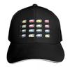 Colourful Vintage Eriba Puck Caravan Daisy Cap Fashion Casual Baseball Caps  Summer Unisex Baseball Hats Polychromatic
