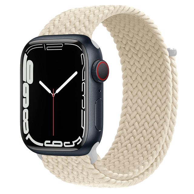 Band For Apple watch strap 44mm 40mm 45mm 41mm 42mm ultra 49mm correa Braided Solo Loop bracelet Apple watch series 7 3 5 se 6 8