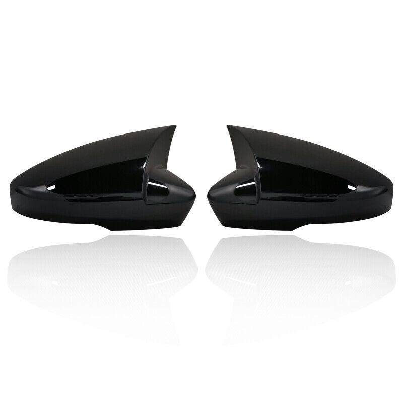 For US Skoda Octavia 2013- For VW T-ROC 2017- Car Rearview Side Mirror Cover Wing Cap Exterior Door Case Trim Sticker