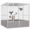 Bird Cage - Unspecified - 213.5x217.5x211.5 Cm - Galvanized Steel - Outdoor - Large Size