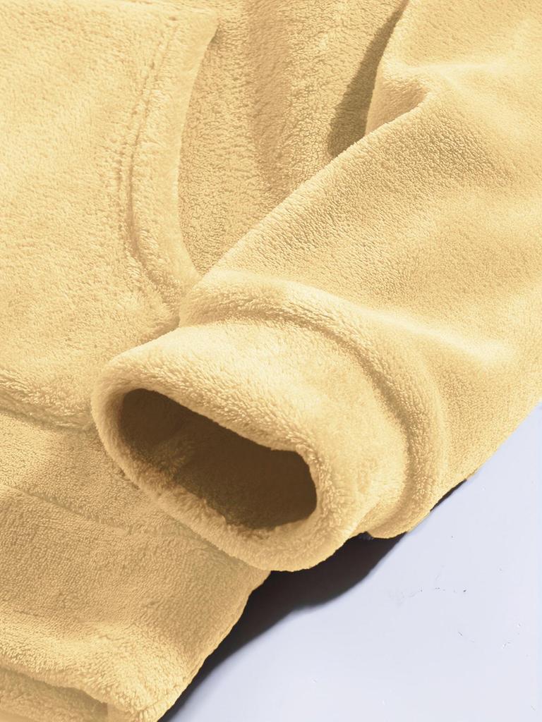 Men's Autumn/Winter Rabbit Ear Hooded Casual Sweatshirt Jacket