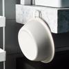 Wall-Mounted Double-Layer Washbasin Hook: Punch-Free Bathtub Storage Rack and Seamless Hanger.