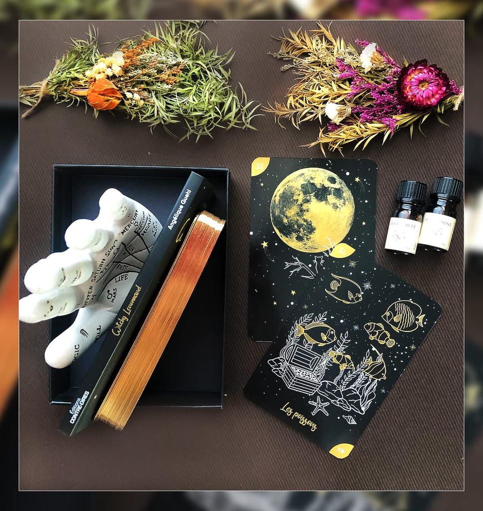 Lenormand Cards Japanese Paper with Lenormand Card Tarot Fortune Telling [Authentic] Witch's [Includes Meanings]