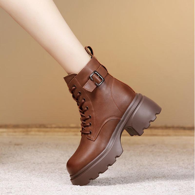 Snøstøvler V vintersko Dame Fortykket såle Dame Ankelstøvletter Vatterte Varme sko