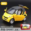 Smart Alloy Car Model With Sound And Light Back To Open The Door Cute Boys And Girls Car Toys
