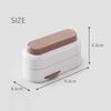 Dustproof Pill Cutter Hidden Blade Drug Tablet Divider Organizer Quartering Pill Divider Adjustable Crusher Divider