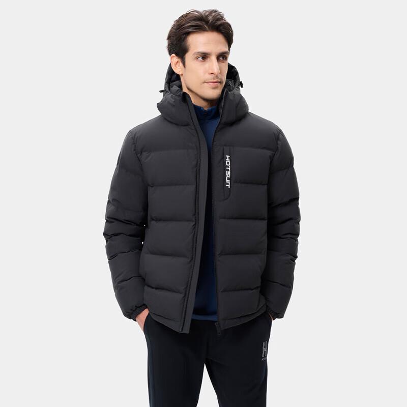 HOTSUIT Men's Hooded Short Down Jacket
