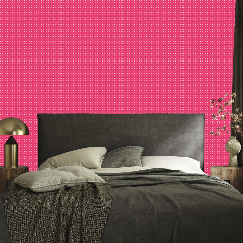 Rose Dots Wallpaper, Rose Background for Living Room and Bedroom 50x1000