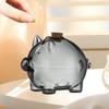 Glass Piggy Bank Borosilicate Durable Bean Storage Mini Money Saving Jar Educational Container for Children Growth