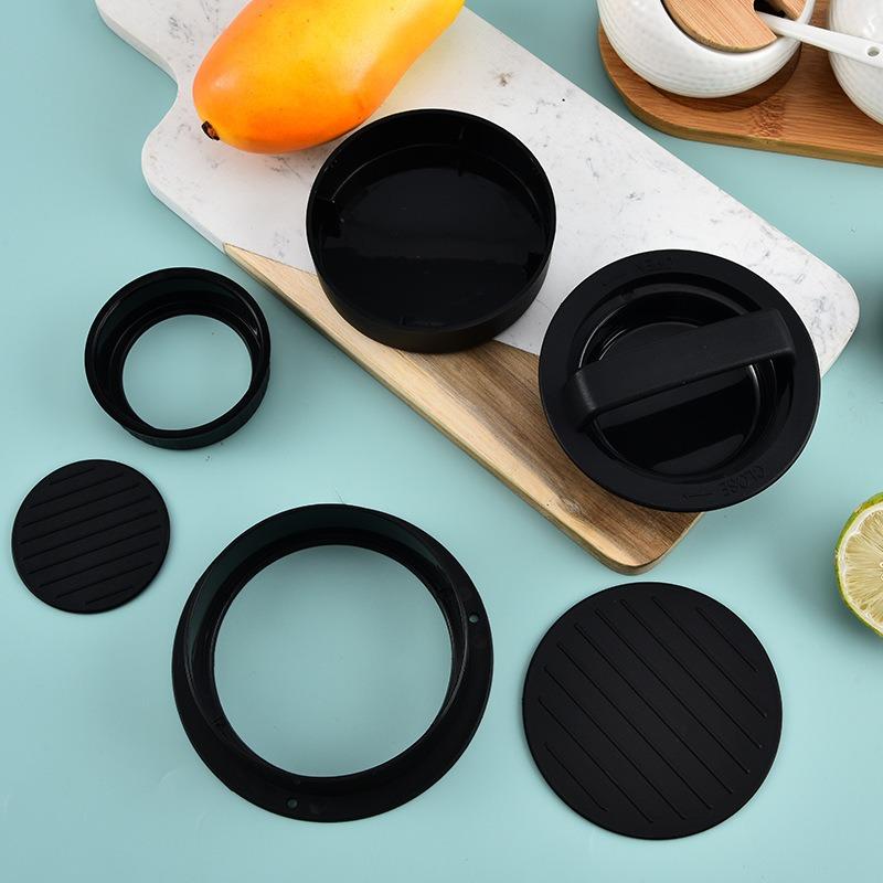 1PC Manual Hamburger Patty Making Machine Hamburger Press Tool Beef Patty Press Round Mold Home Kitchen Accessories