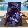 Custom Name Fantasy Warriors Stylish printed beach towel,a quick-drying, absorbent mat suitable for the beach, pool, gym, and travel fans gift