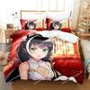 Anime Princess Connect ReDive Beddengoed Set Jongens Meisjes Twin Queen Size Dekbedovertrek Kussensloop Bed Kinderen Volwassenen Hometextiel