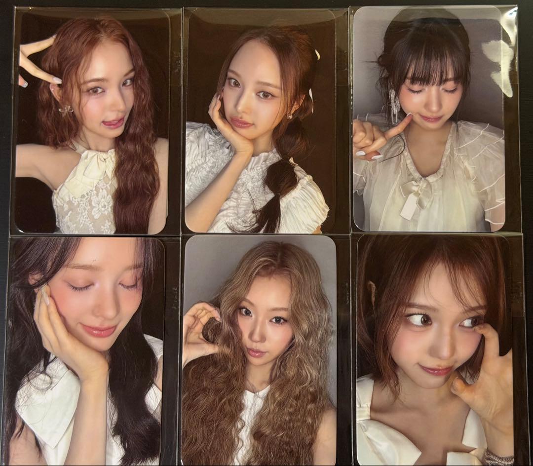 [USED] izna SET THE TEMPO trading card Aladin bonus trading card (6 cards)