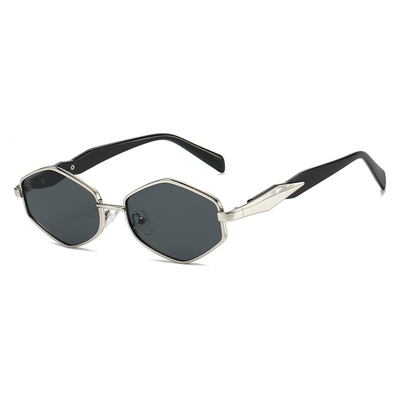 Geometric Hexagon Sunglasses For Women With Uv400 Protection Fashion Outdoor Travel