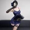 Sex Underwear Pure Lace Hip Skirt Uniform Temptation Suit with Steel Rim Small Chest Pajamas Sexy