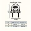 Customizable Metal Camping Marker Engraved Name Durable Outdoor Stake for Campers RVs Lawns Anniversary Gift