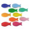 Marna Fish-Shaped Sponge, 10-Color Set, 3-Layer Dishwashing Sponge, Kitchen Use, Dishwashing, T262