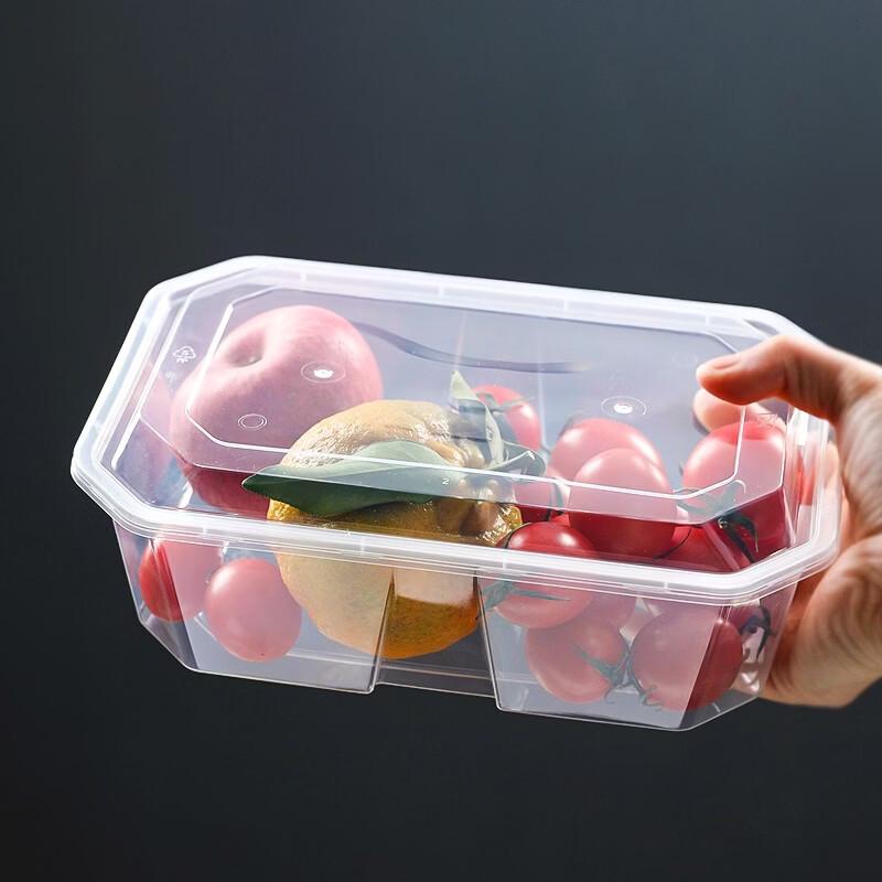 Disposable Rectangular Food Containers with Lids
