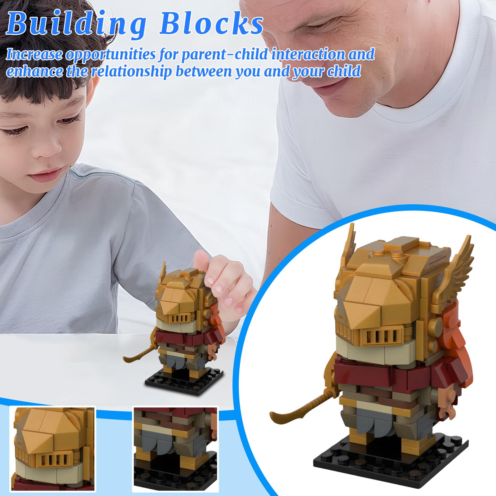 Anime Peripheral Trendy Building Block, Children s Puzzle Puzzle Puzzle Building Model Toys One Size