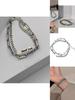 Chic Titanium Steel Bracelet For Men And Women Unique Hip Hop Style Jewelry 2024