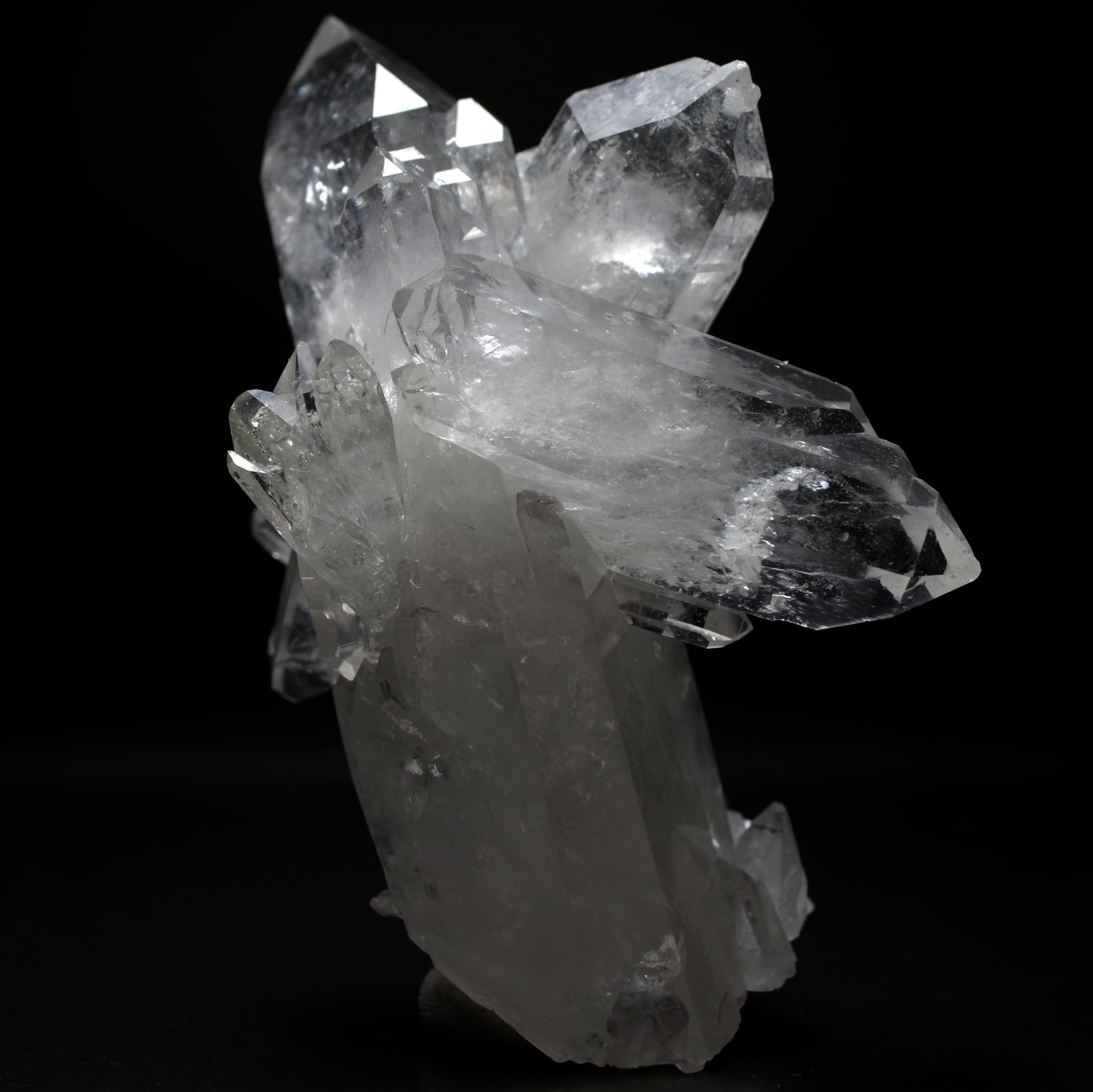 [N2 Камень Натуральный] Натуральный Кристалл Кварца Друза - Арканзас, США - Образец | (85 | Уникальный Необработанный Камень: приблизительно. 46 г, 48x28x49 мм)