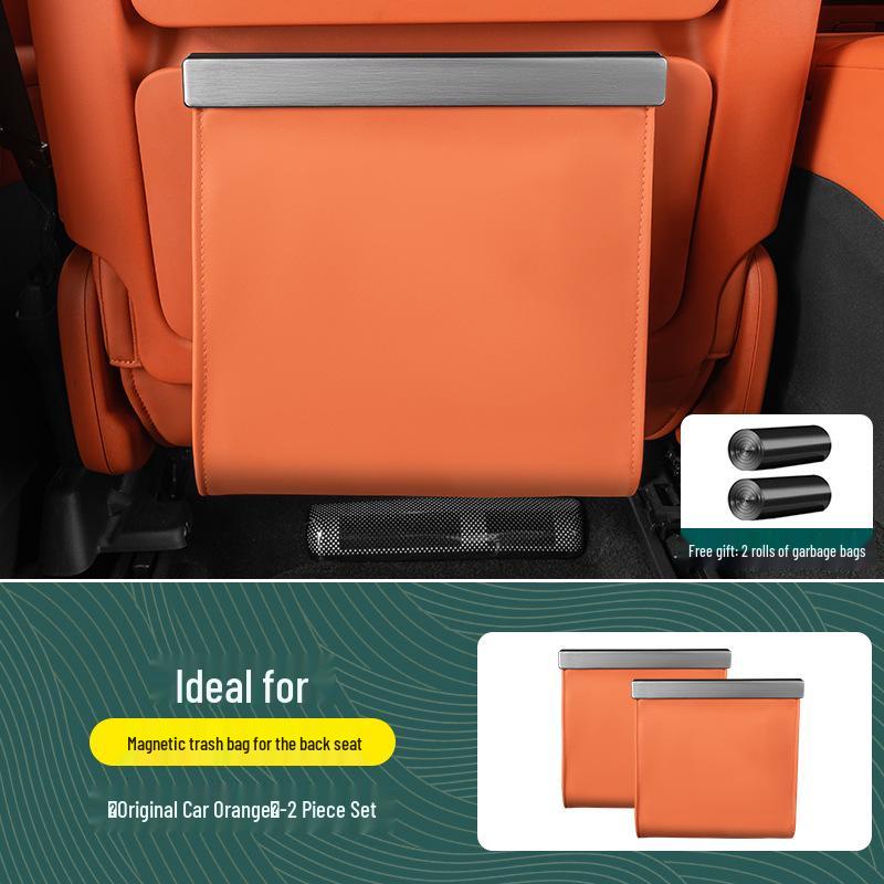 Kompatibel mit Ideal L6-L9/i6-i8 Auto-Magnetischer Müllsack für die Sitzlehne
