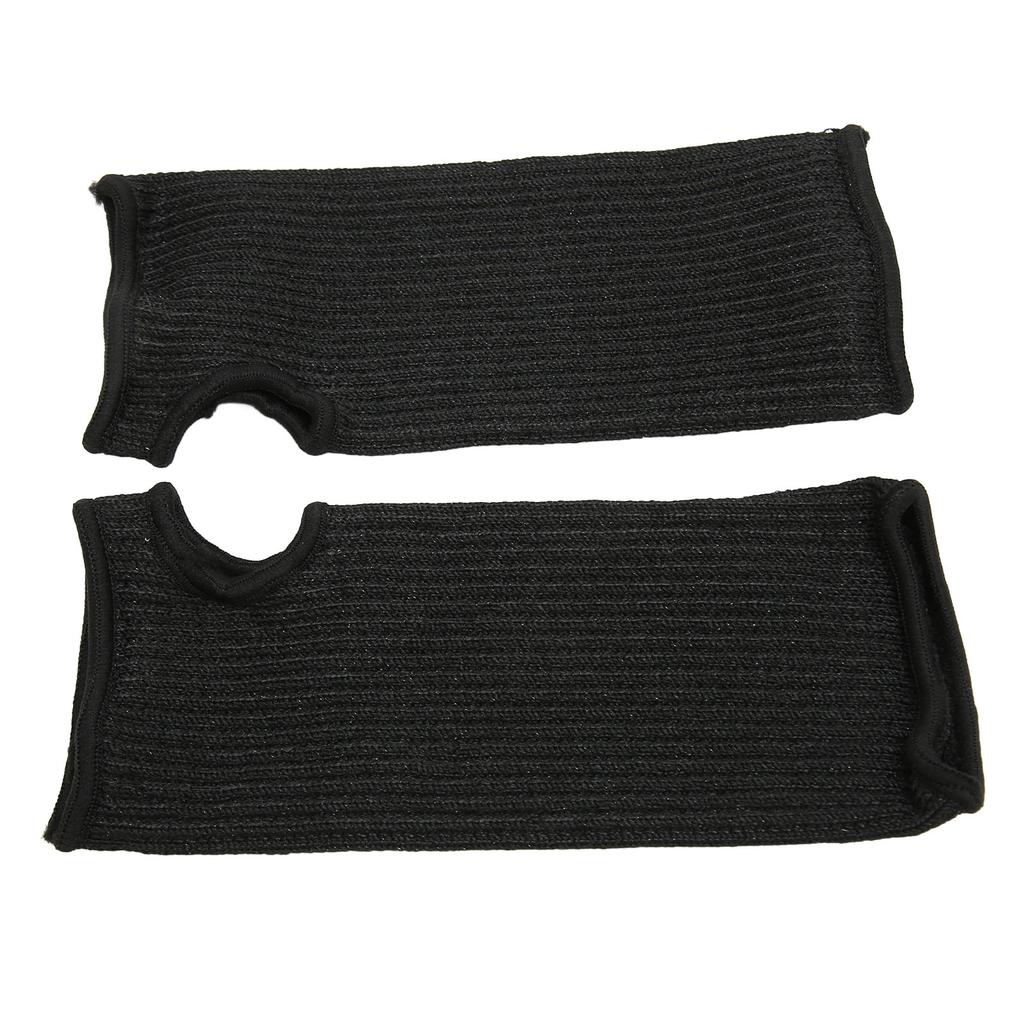 Cut Resistant Protective Sleeve Level 5 Safety HPPE Cut Resistant Arm Sleeve with Thumb Hole for Garden Kitchen