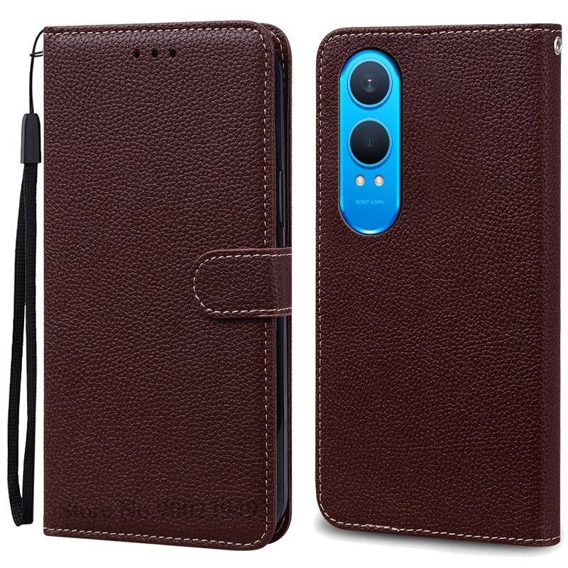 

Для Oneplus Nord Ce4 Lite 5G чехол-кошелек флип кожаный чехол для Oneplus Nord Ce 4 Lite чехол телефон чехол Fundas Shell For Nord Ce4 Lite 5G кофейный