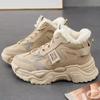 Baskets d'hiver pour femmes Nouveautés Plus Velours Chaud Chaussures de sport à plateforme Femmes Confort Bottes de neige Baskets épaisses pour femmes