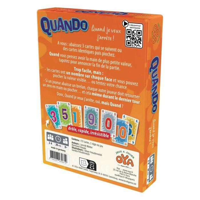 Jeu d'ambiance Oya Quando