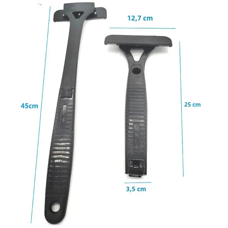 Mens Back Shaver Razor Maker Machine Hair Shaver Safety Long Handle Foldable Trimmer Body Leg Handle Removal Shaving Razor Tool