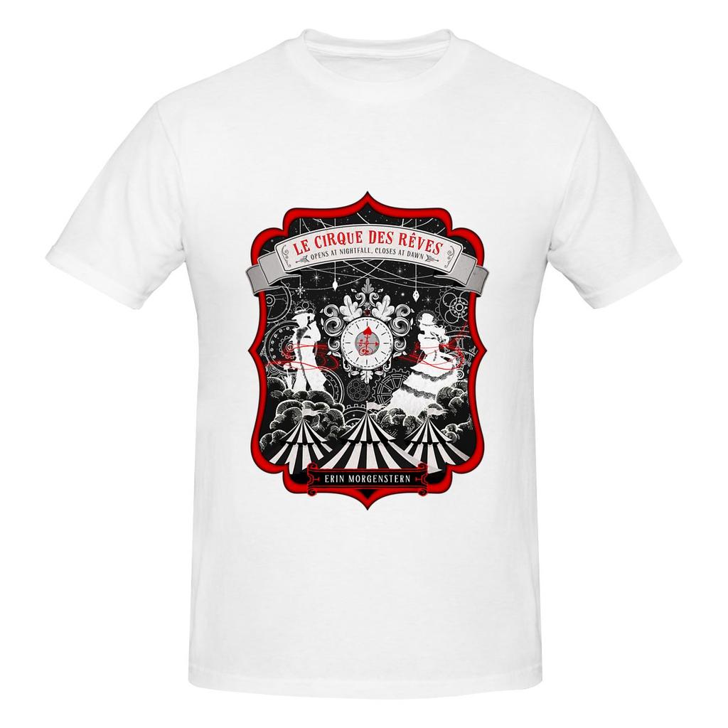The Night Circus Casual Tshirt Niche Street Versatile Inner Layer Cotton Tee