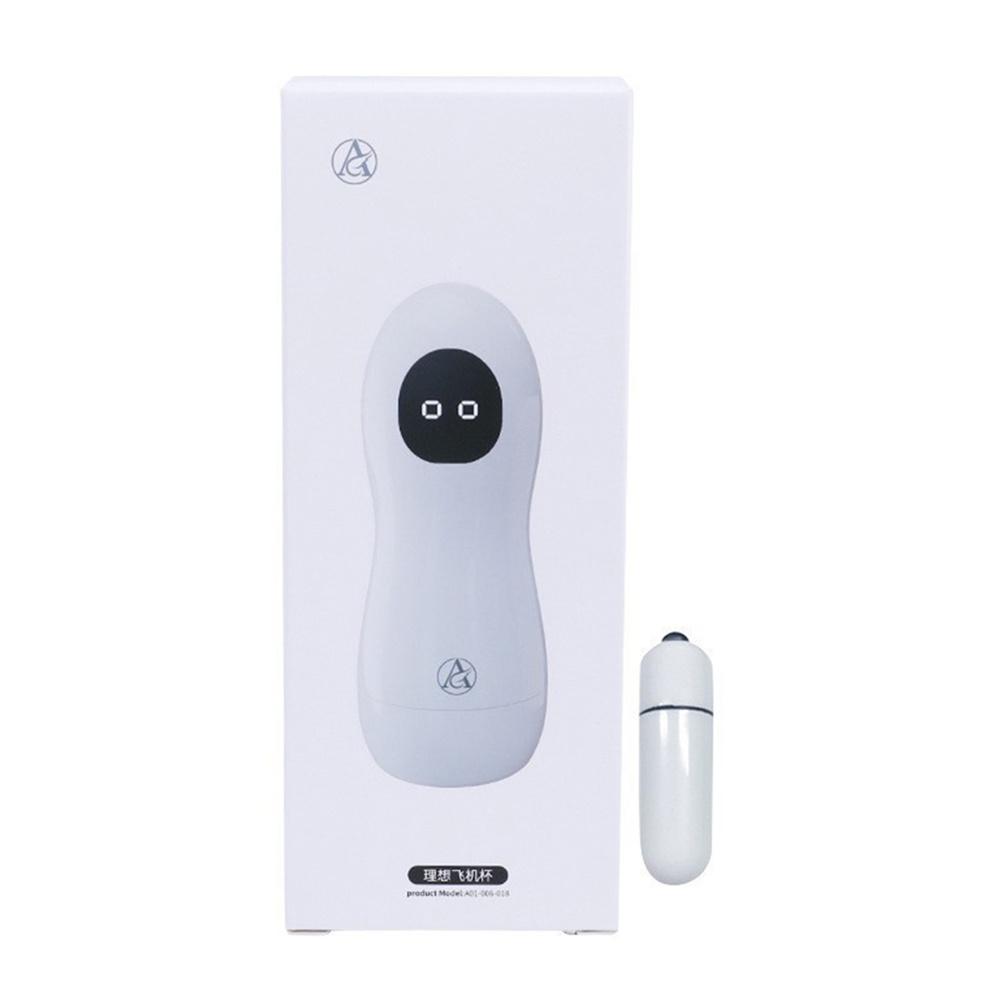 Automatic Male Masturbator Cup Vibration Blowjob Real Vagina Pocket Pussy Vibrating Bullet Penis Oral Adults Sex Toys For Man