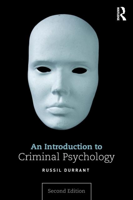 The An Introduction To Criminal Psychology Book