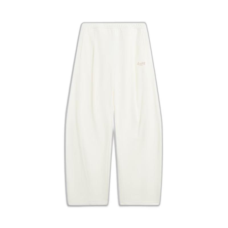 Женские ретро-брюки-джоггеры с широкими штанинами Li-Ning AKLW288 M