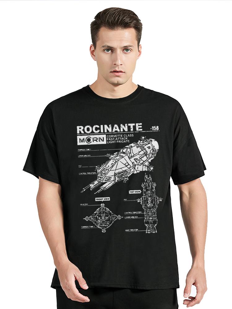 Rocinante Specs The Expanse Mens women T Shirt Mcrn Fashion TShirt Cotton Clothing Oversized Graphic Tees Funny Tops