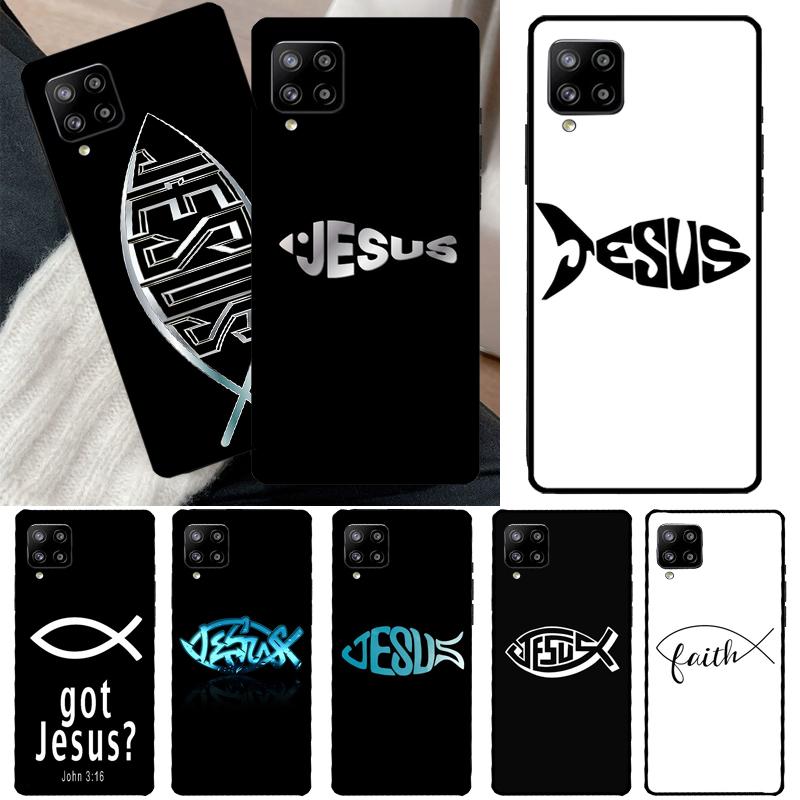 

Fish Symbol Jesus Christ Christian Phone Case For Samsung Galaxy A54 A34 A14 A13 A53 A33 A73 A51 A71 A12 A22 A32 A52 A72 A52S