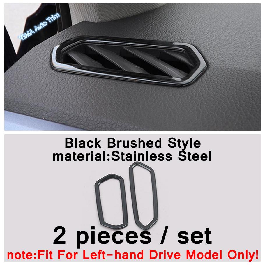 Car Glove Storage Box Sequ / Igniter Panel / Head Fog Light Switch Button Cover AC Trim For VW Volkswagen T-Cross  -