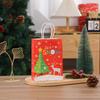 Kraft Paper Gift Bags Kids Christmas Candy Treats Halloween Party Favors Handheld Carrier