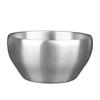 Zhishi 304 Stainless Steel Double-Wall Insulated Bowl