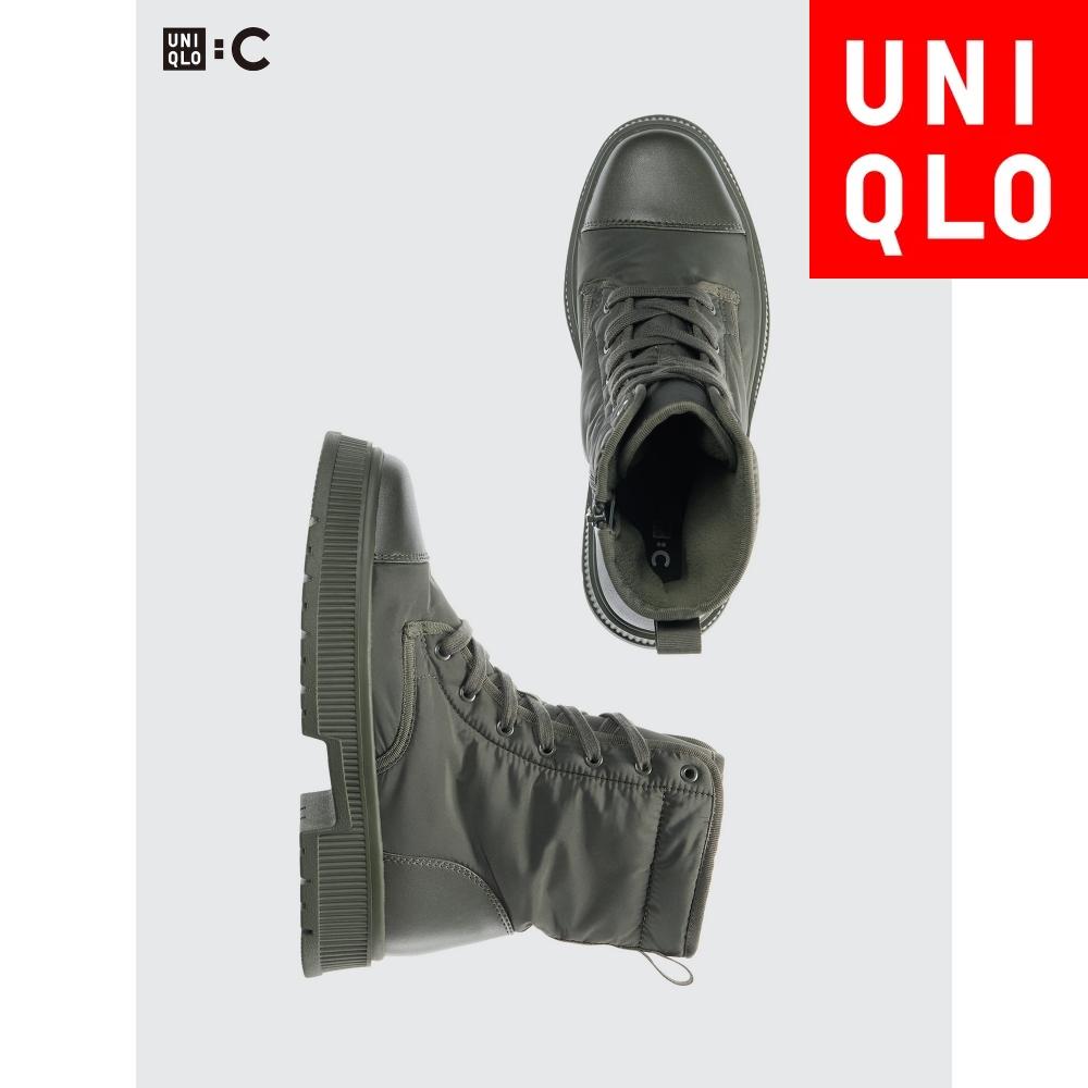 

Ботинки Uniqlo Japan Padded Lace Up 56 OLIVE/22.5