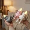 Novelty Glow-in-the-Dark Candle Luminous Articulated Joints Figurine Holiday Gift