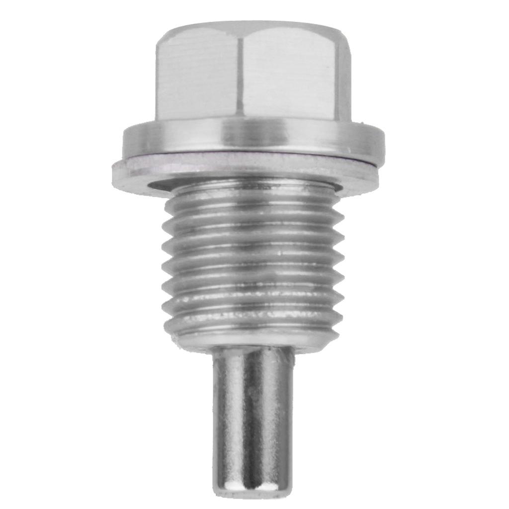 Magnetic Oil Drain Plug M14X1.5 Car Engine Oil Pan Plug Metal for Honda Ford Mazda Hyundai Kia Motor Oil Draining Bowl