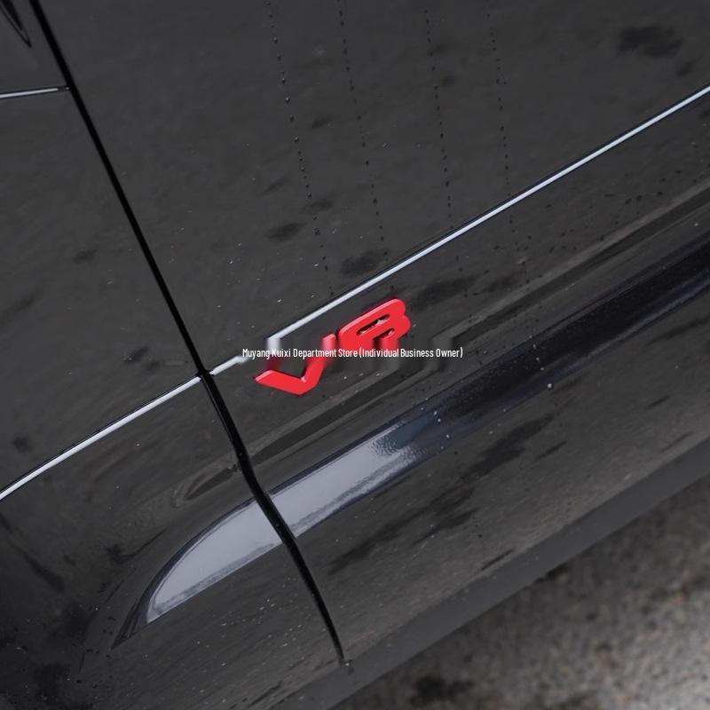 Land Rover Defender 110/90 Motorhauben- und V8 Heckklappenemblem-Set