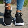 Women's Stylish Flyknit Shoes - 2025 Autumn Collection, Lightweight, Breathable, Plus Size