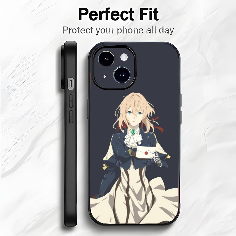 Hot Game V-Violet Evergarden Phone Case Phone Case Soft Packaging Lightweight For iPhone17 16 15 14 13ProMax