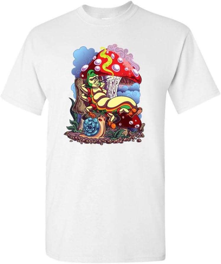 Hookah Smoking Caterpillar Parody Novelty DT Adult T-Shirt Tee Unisex T-Shirt S