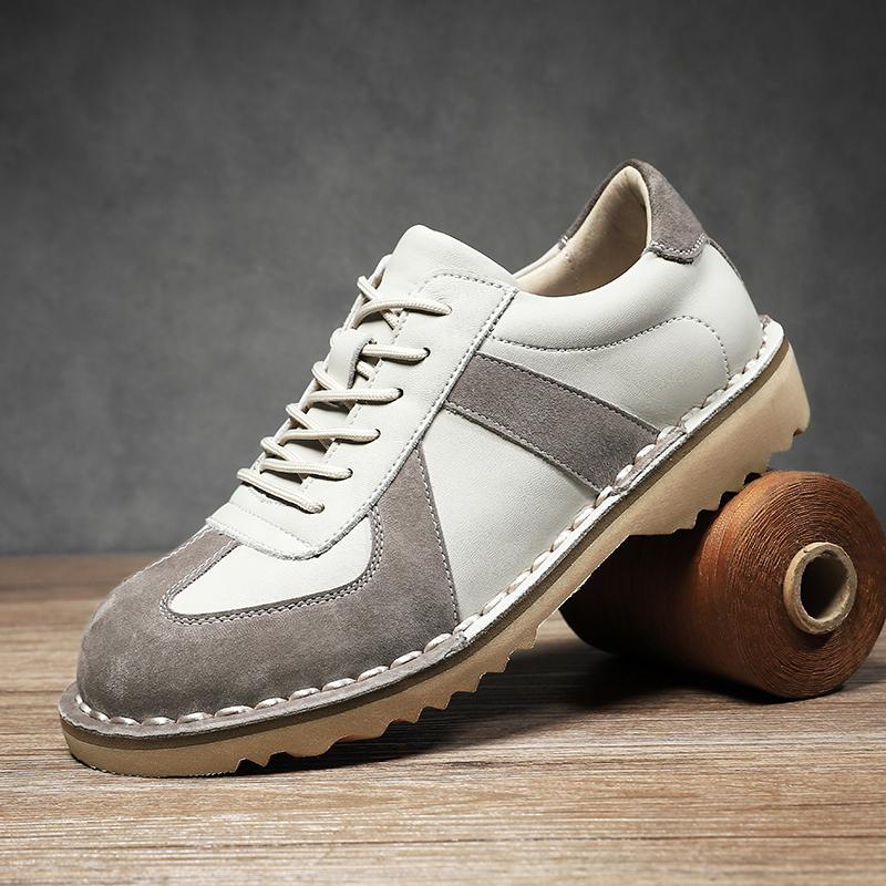 

Men s Leather Shoes Casual Flat Shoes Outdoor Sneakers 47